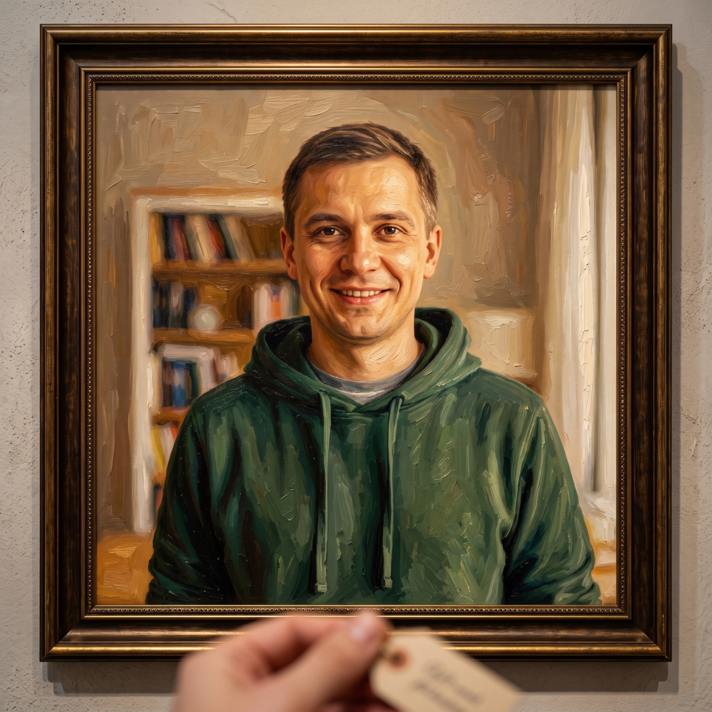 После: Портрет в подарок по фото